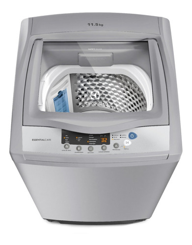 Lavadora automática Electrolux Essential Care EWIF11D3CGSG gris 11.5kg 127 V