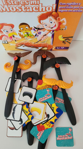 Juego De Mesa Este Es Mi Mostacho! (Usado)