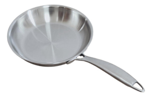 Gs Sartén De Acero Inoxidable Sólida Para Cocinas De Pequeño