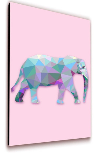 Cuadro 50x30cms Decorativo Elefante!!!+envío Gratis