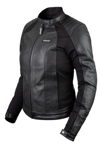 Jaqueta Feminina Texx Storm Couro Legítimo Casual Moto