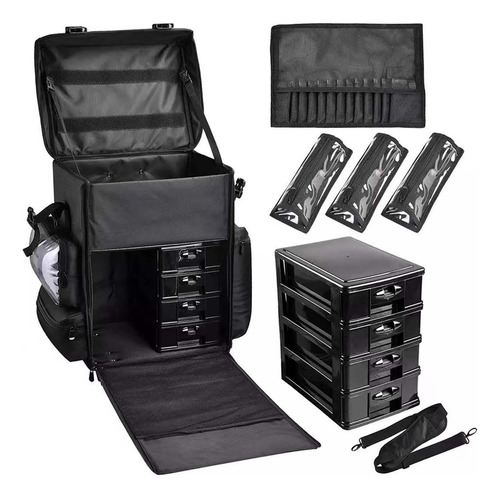 Cubierta De Carrito De Maquillaje, Caja De Almacenaje Para