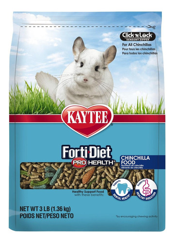 Alimento Kaytee Forti-diet Prohealth Chinchilla 3 Lb O 1.36 