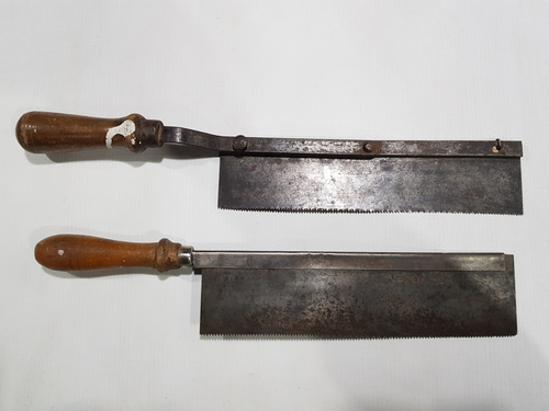 Imagen 1 de 8 de Antiguos Serruchos De Carpintero Lote X 2 Mag 58983