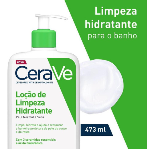 Loção De Limpeza Hidratante Cerave 473ml