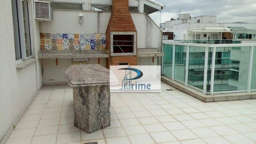 Cobertura Com 3 Dormitórios À Venda, 188 M² Por R$ 950.000,00 - Itaipu - Niterói/rj - Co0027