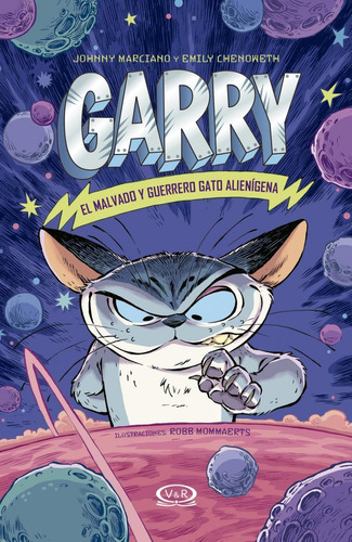 Garry: El Malvado Y Guerrero Gato Alienigena