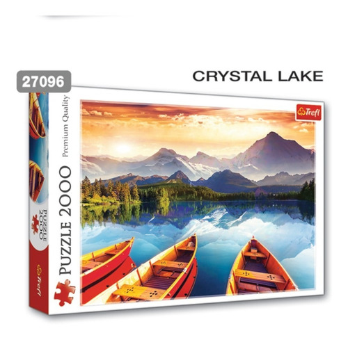 Trefl Puzzle 2000 Pzs Lago Cristal 27096 Envio Full