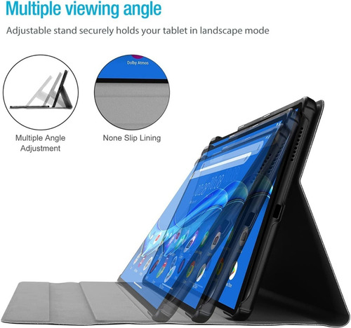 Funda Con Teclado Bluetooth Para Lenovo P11 K10 Yoga 11