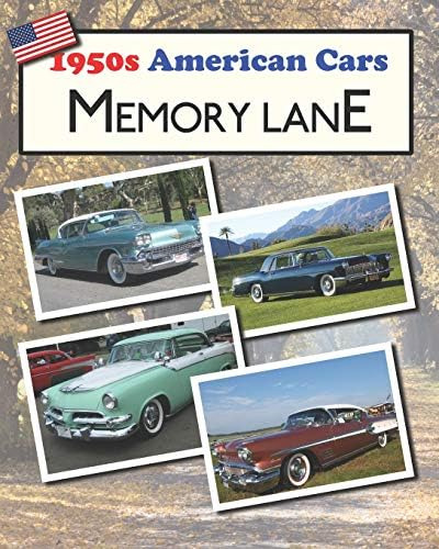 Libro: 1950s American Cars Memory Lane: Large Print Picture