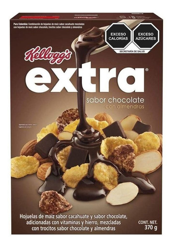 Kellogg's Cereal Extra Chocolate Con Almendras 370g