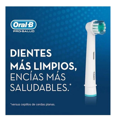 Oral B Cabezas Para Cepillo Dental Eléctrico Con 4 Unidades