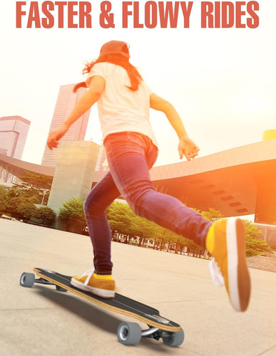 41 Pulgadas Drop-through Longboard Skateboard Cruiser