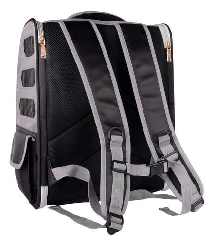 Nicole Lee transportadora estampada para mascota Ss24 color gris
