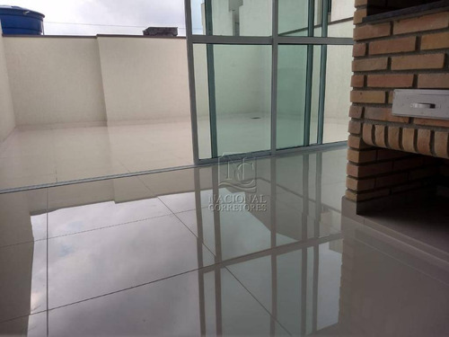 Cobertura Com 2 Dormitórios À Venda, 112 M² Por R$ 400.000,00 - Parque Novo Oratório - Santo André/sp - Co5470