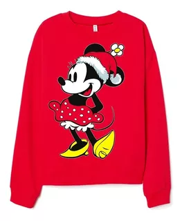 Sweater Navidad Christmas Minnie Mouse Niño Adultos C/envio