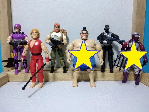 Gi Joe Gijoes G.i. Joes Cobras Vintage Variados Soldados