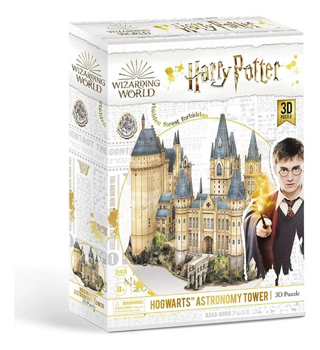 Hogwarts Astronomy Tower - Harry Potter - Cubicfun Puzzle 3d