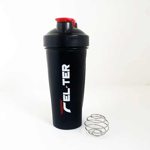 Vaso Mezclador Shaker Con Batidor Acero Inoxidable, Gym.