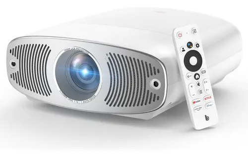 Projetor Bettdow Android Google Tv 1000 Ansi 4k Hdr10+ Full Hd Wi-fi Branco 127/220v