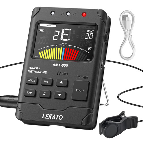 Lekato - Sintonizador Digital Recargable 3 En 1 Con Conteo V