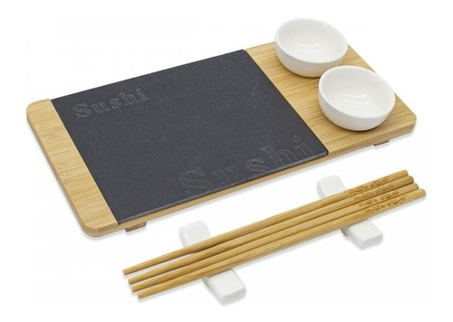 Set Sushi 2 Personas 8 Piezas Bambú Pettish Online Vc