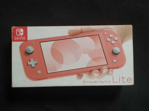 Consola Nintendo Switch Lite Rosa Con Caja