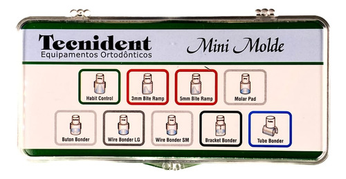 Kit De Mini Moldes De Silicona Tecnident