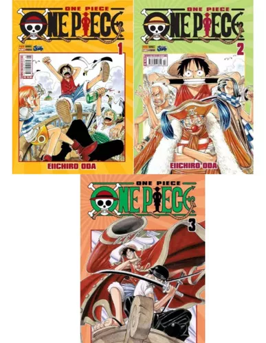 One Piece Mangá Volume 1 - Nova Encadernação Clássica, Capa Mole em  português - Mangá - Magazine Luiza