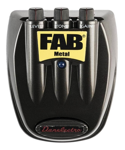 Pedal Danelectro Fab 3 Metal C/ & Cor Unica