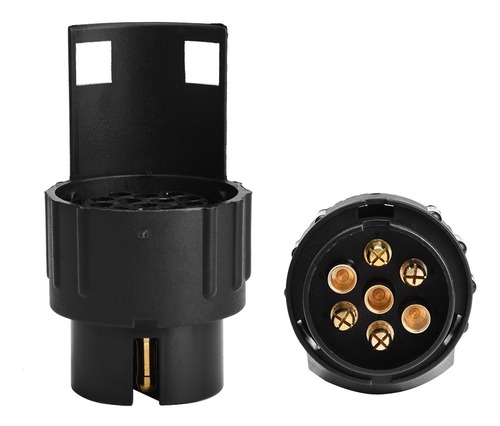 Adaptador De Enchufe Convertidor 12v 7pin A 13pin N&s Traile