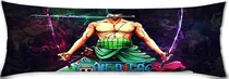 Comprar Cojin Almohada Larga One Piece Zoro Espadas Rayos 45x110cm