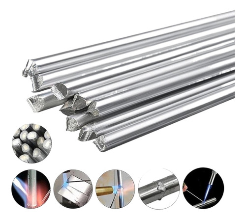 Aluminum Low Temperature Easy Melt Rods 100 Pcs .