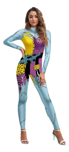 Vestido De Cosplay De Nightmare Sally Skinny Mono Skellingto