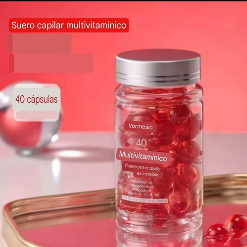Capsulas Reparación Capilar Cabello Nutre Pelo Brillo 2 Pzs