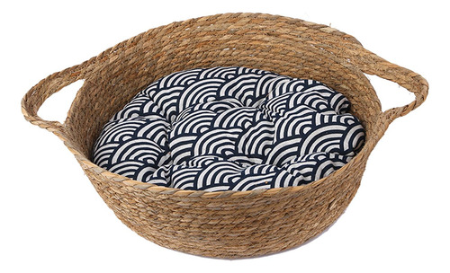 Pequeño Perro Gato Casa Diámetro 40 Cm Altura 14 Cm