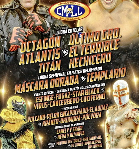 Cmll Lucha Libre 2023 Dvds Grand Prix 23 Mistico (Usado)