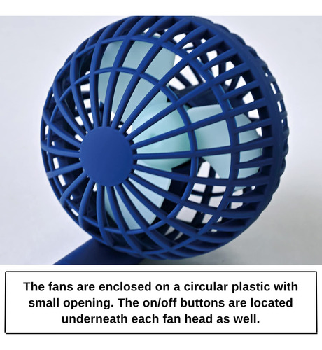 Spice Of Life Hands-free Recargable Inalámbrico W Fan Mini