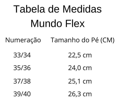 Imagem 6 de 7 de Chinelo Mundo Flex Anabela