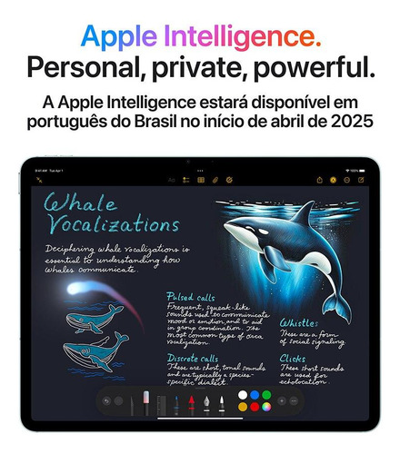 Apple iPad Air 13 M3, Wi-fi + Cellular, 512gb - Azul
