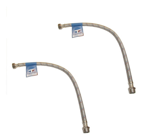 Pack 2 Flexibles Agua Hi He 1/2 50 Cm - Taumm