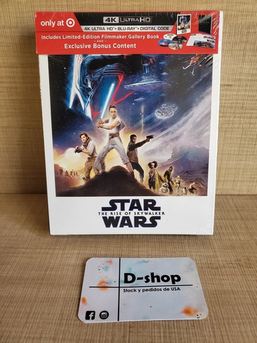 Star Wars The Rise Of Skywalker Episodio 9 Blu Ray 4k