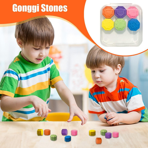 B- Juego Tradicional Coreano De 6 Piezas, Juego De Gonggi