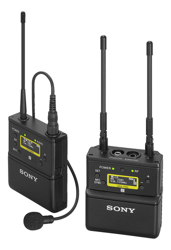 Sony Uwp-d, 1 Sistema De Micrófono Inalámbrico, Negro, Talla