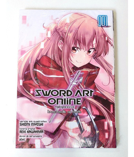 Sword Art Online Progressive  Barcarole 1! Mangá Panini! Novo E Lacrado