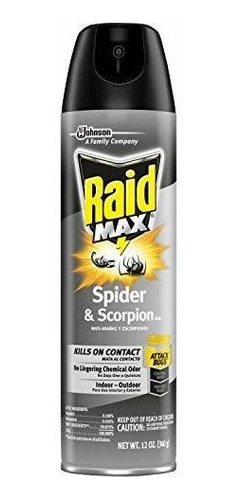 Repelente De Plagas - Raid Spider And Scorpion Killer, Mata 