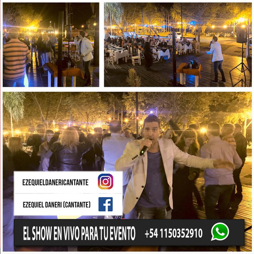Show En Vivo Cantante Animación Dj Karaoke Fiestas Y Eventos