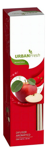 Urban Fresh Manzana Aromatizante De Ambiente Difusor X 125ml