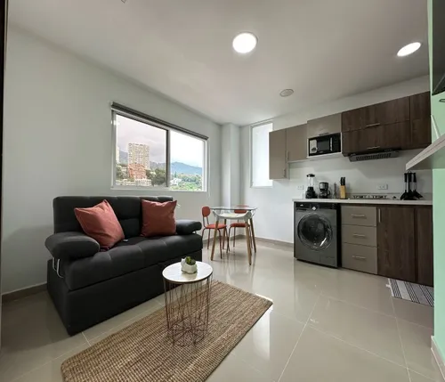 Se Alquila Lindo Apartaestudio En Quinto Piso Con Ascensor Para Renta Corta O De Larga Estancia
