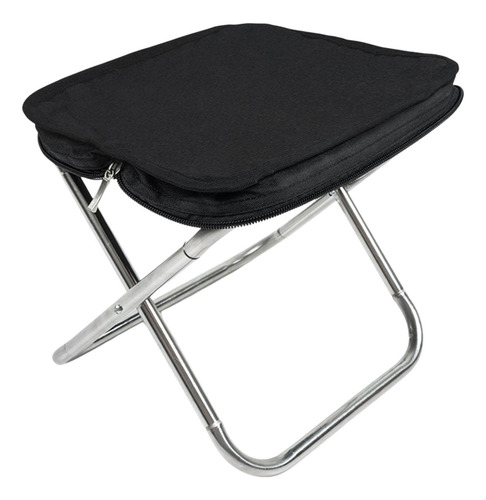 Taburete Plegable Para Acampar Taburete Portátil Azul